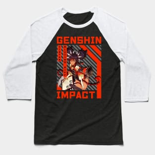 Xinyan | Genshin Impact Baseball T-Shirt